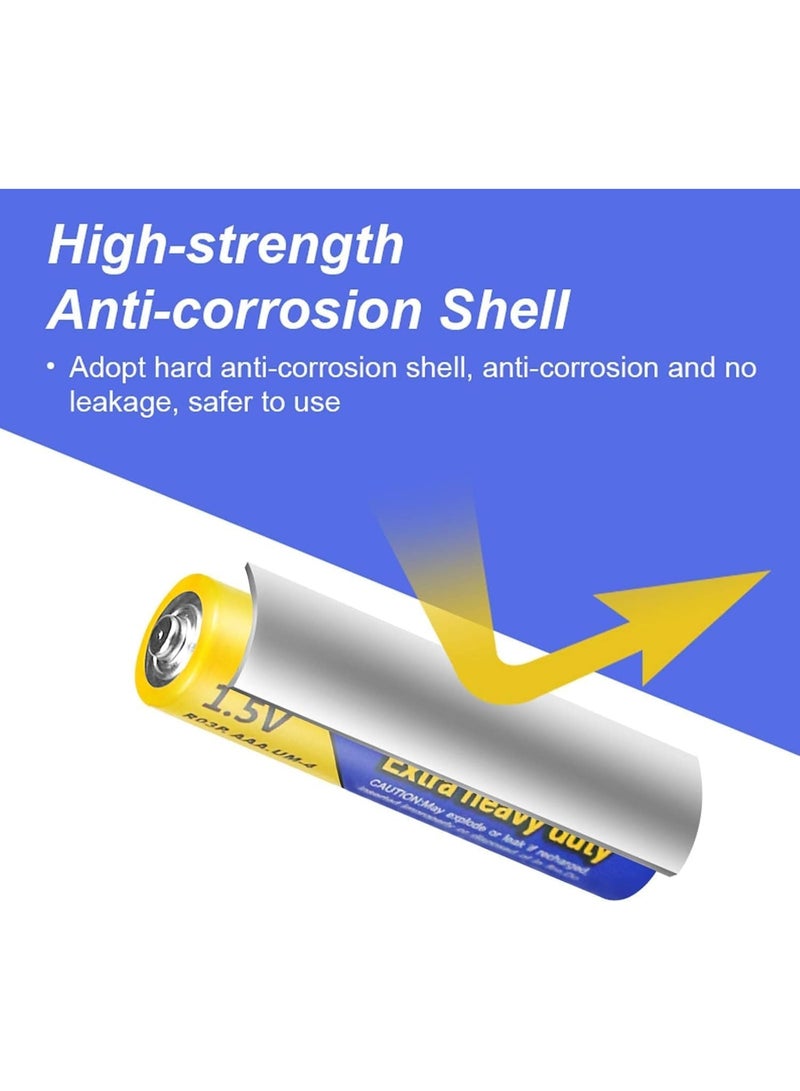 بي كي سيل AAA High Performance Zinc Carbon Batteries 1.5 V for Remote Controls, Fixed Phones, Toys, Pack of 12 PKCELL - Image 5