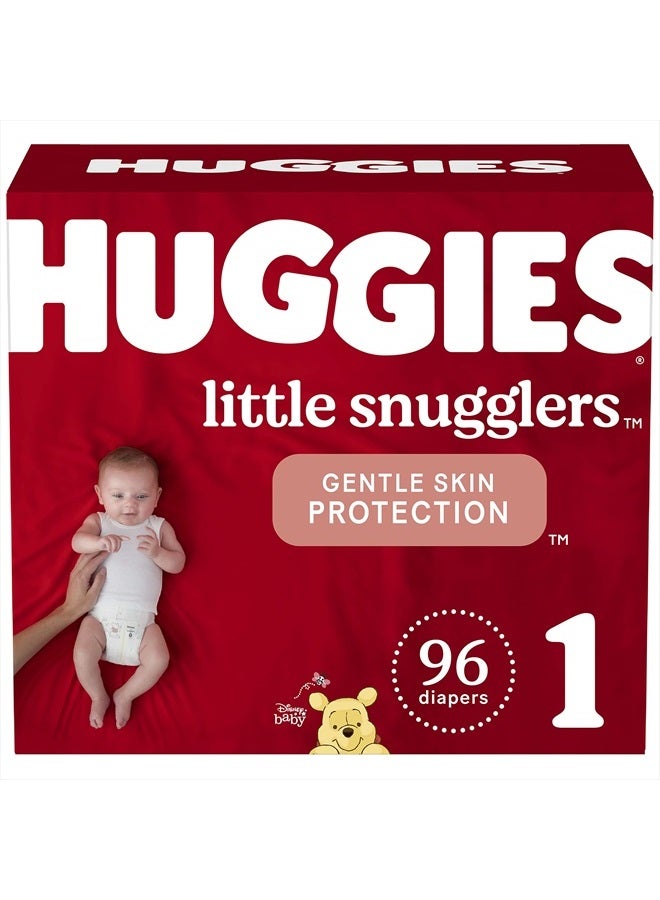 Huggies Little Snugglers Diapers, Size 1 - Image 1
