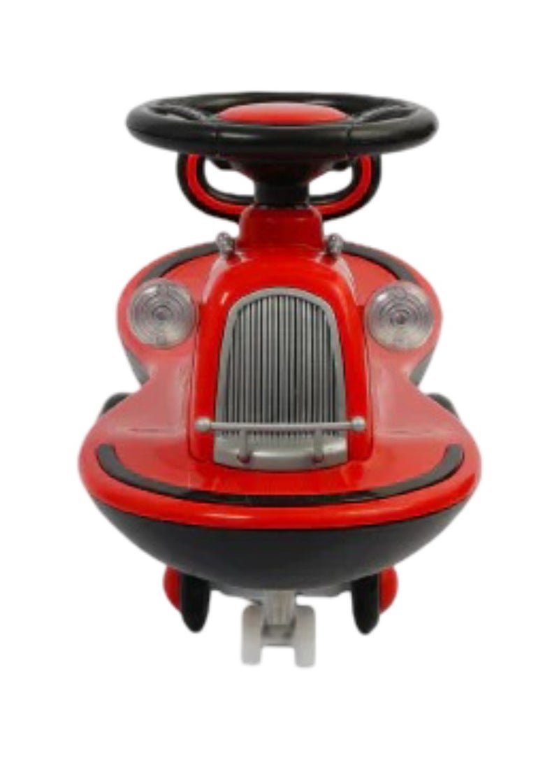 سبيد لعبة سيارة أرجوحة للأطفال باللون الأحمر - بدون بطارية، قيادة آمنة وأنيقة للأطفال الصغار - من عمر سنتين إلى ست سنوات - Image 3