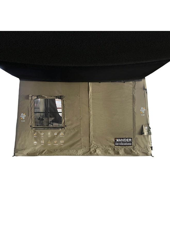 Wander - Inflatable Air Beam Glamping Tent with Dual Tarp & Electric Pump - Image 4