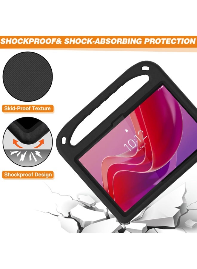 general Shocked Case Compatible with Lenovo Tab 10.1 Inch 2025 (TB311FU), Lightweight EVA Kids Friendly Shockproof Protective Case Cover with Handle and Invisible Bracket - Image 5