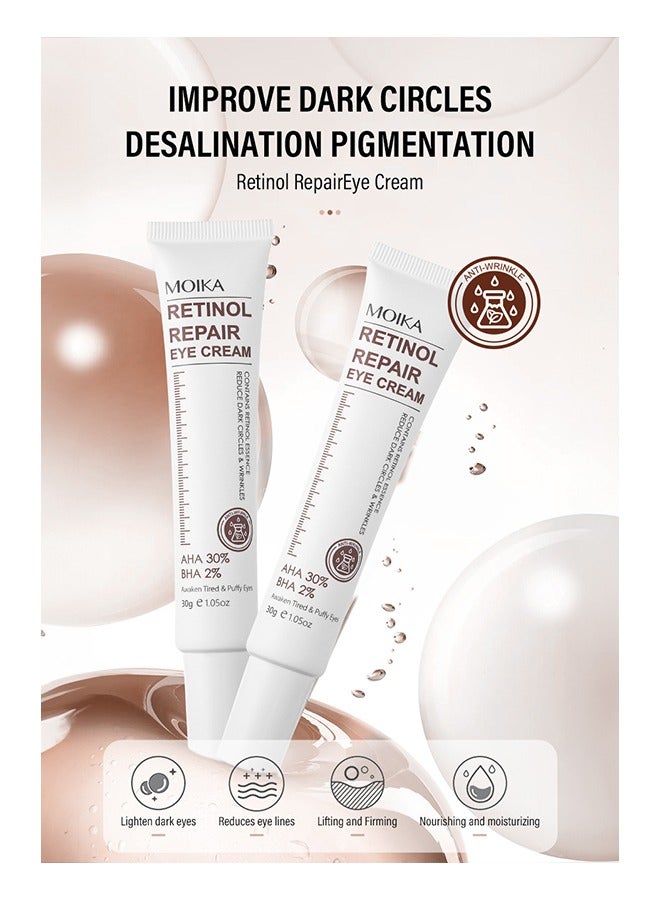 مويكا ريتينول ريبالر كريم العين / تتلاشى الخطوط الدقيقة والهالات السوداء في العيون 30 جم - Image 4