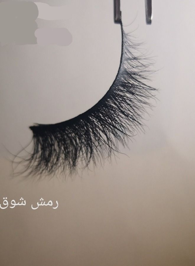روزي لاشيز زوج من رموش روزي منك شعر طبيعي شوق - Image 3