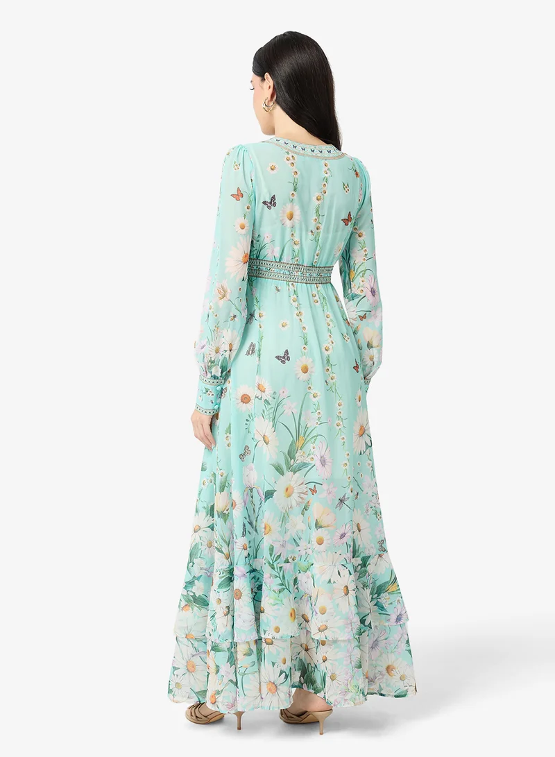 ELLA Floral  Print Dress