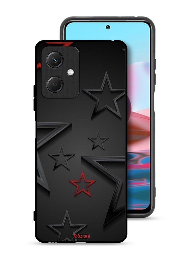Tolwak Xiaomi Redmi Note 12 Protective Case Cover Stars Pattern - Image 1