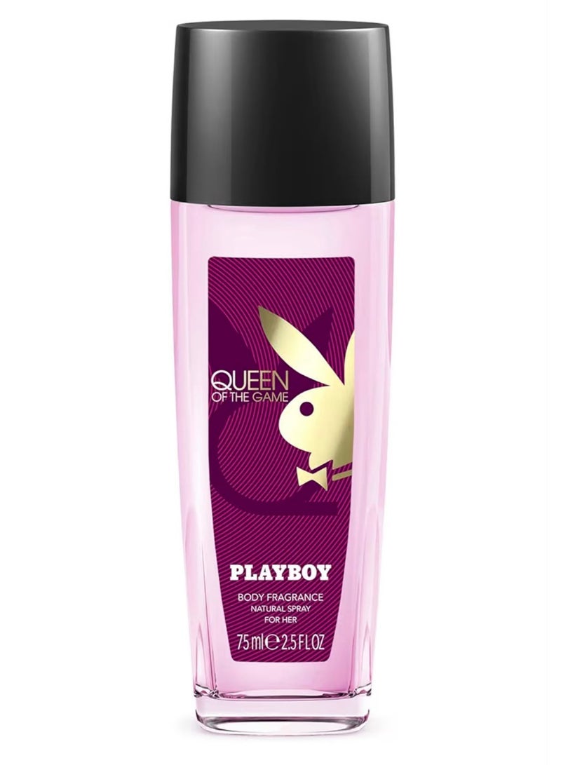 Queen Of The Game Body Fragrance Natural Spray 75ml