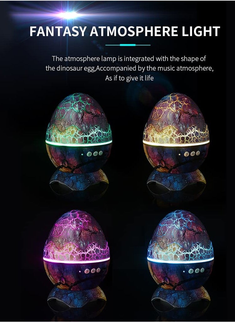 Shopit Star Projector, Dinosaur Egg Starry Light with Wireless Music Player, Nebula,Timer & Remote Control Best Gift & Decoration for Children's and Adults' Bedroom  - Image 5