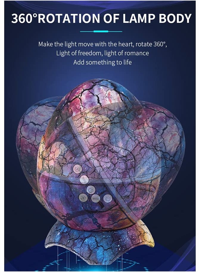Shopit - Star Projector, Dinosaur Egg Starry Light with Wireless Music Player, Nebula,Timer & Remote Control Best Gift & Decoration for Children's and Adults' Bedroom - Image 1