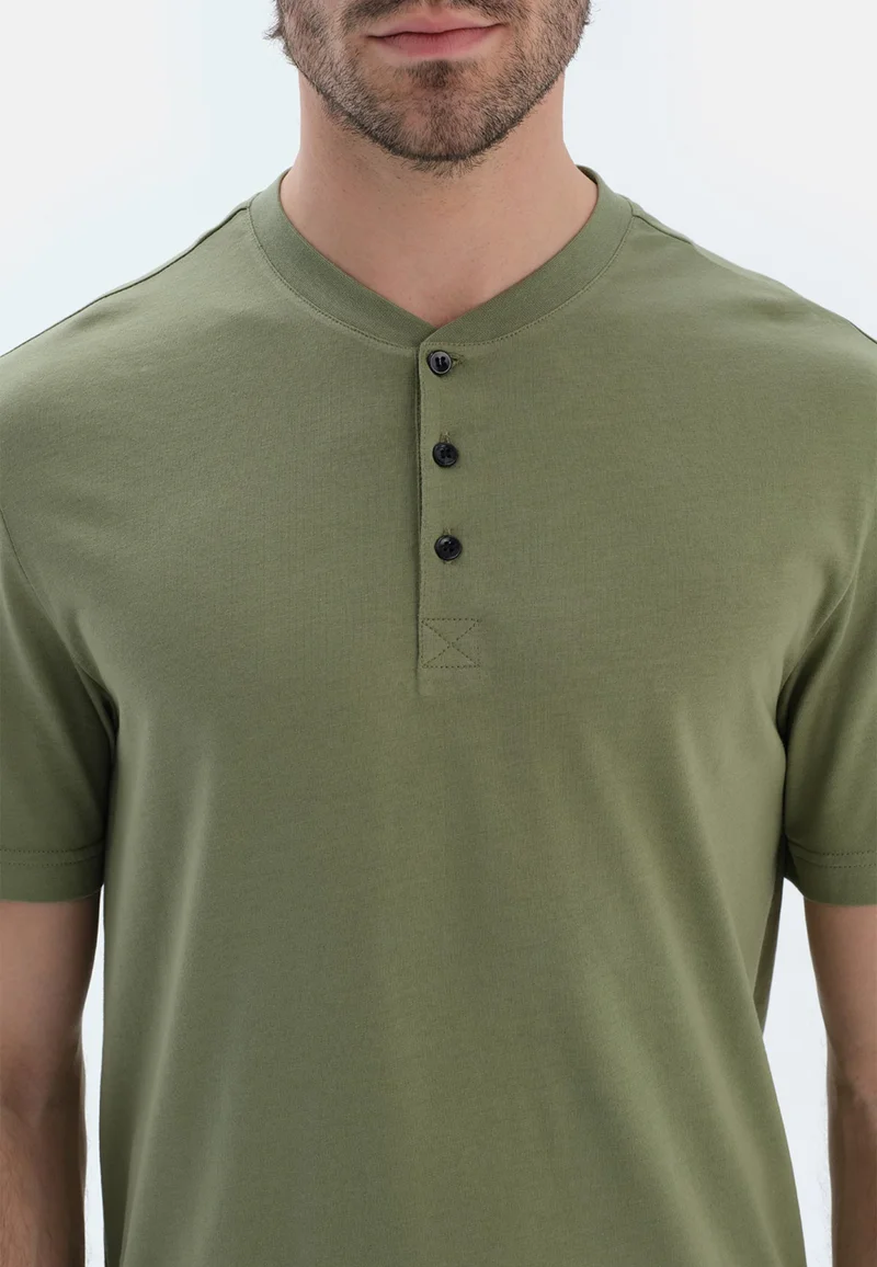 dagi  Regular/Classic Fit T-shirt & Trousers Pajama Sets Crew Neck Cotton Blend Sleepwear for Men | Best Price UAE