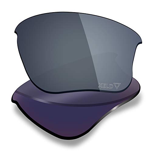 Mryok XELD Replacement Lenses for Oakley Flak Jacket XLJ Spawn Black - Image 1