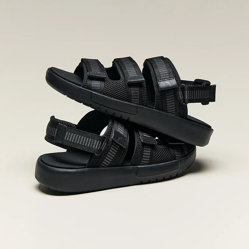 ANTA ANTA Men's Sandals Black/Grey-LIFESTYLE