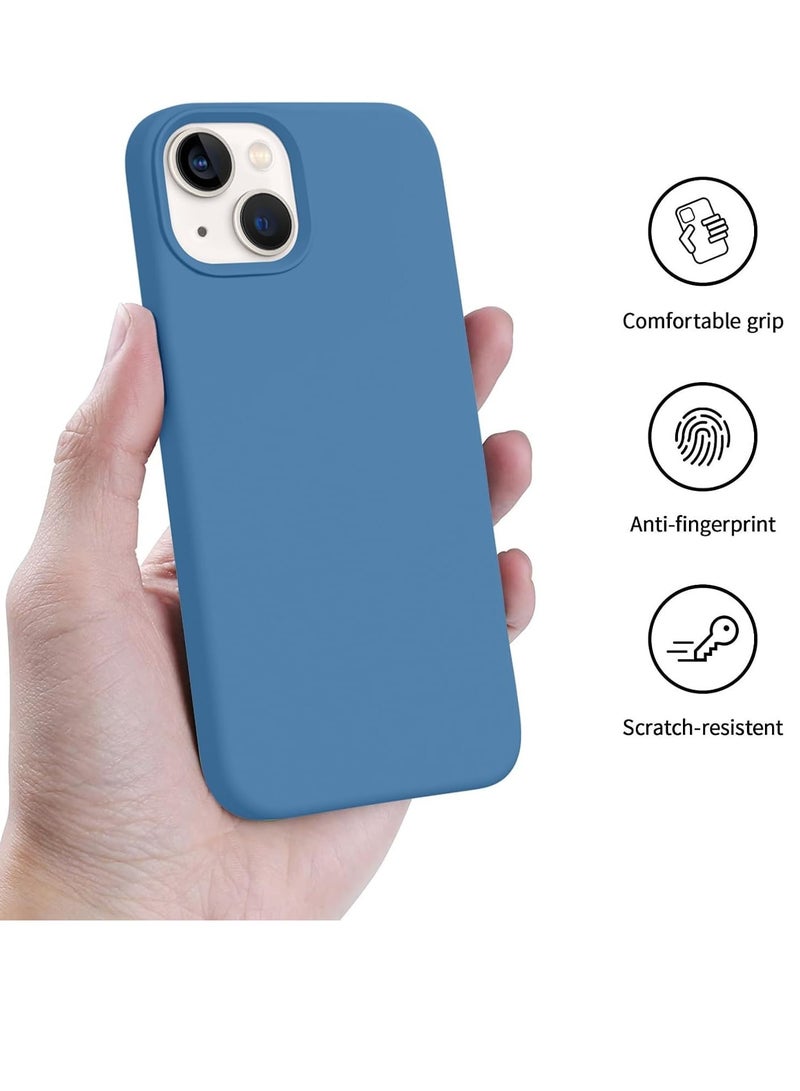 "ELTRAZONE Ultra Slim Silicone Case for iPhone 13 Plus – Shockproof Liquid Silicone with Soft Microfiber Lining and Anti-Scratch Protection" - Image 5