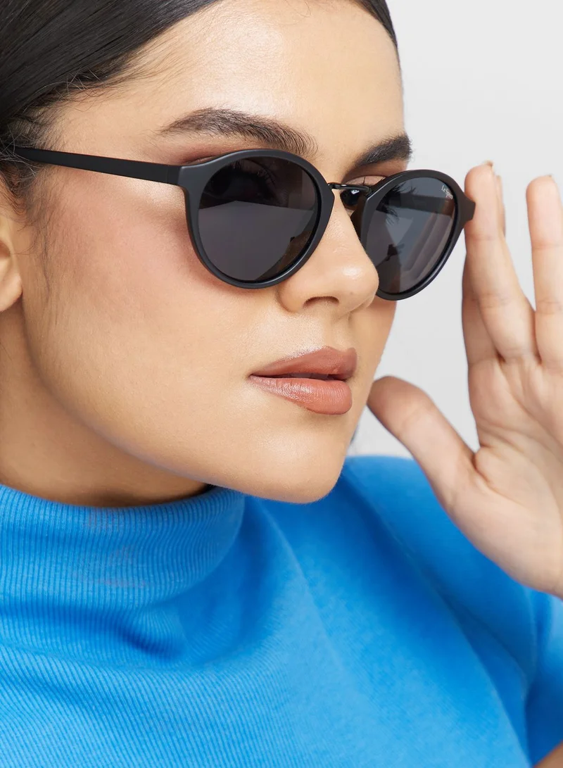 Le Specs Paradox Shape Sunglasses