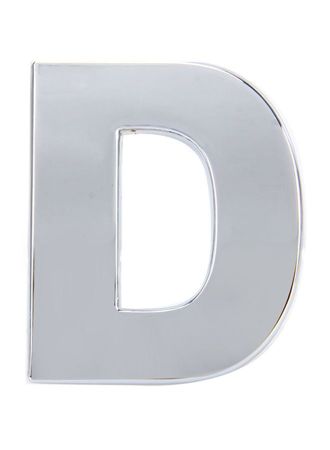 نيبمينينت ملصق ذاتي اللصق بتصميم ثلاثي الأبعاد على شكل حرفD للسيارة - Image 1