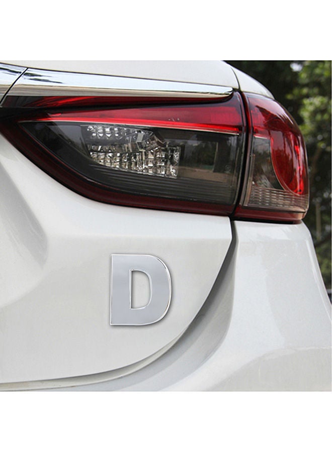 نيبمينينت ملصق ذاتي اللصق بتصميم ثلاثي الأبعاد على شكل حرفD للسيارة - Image 4