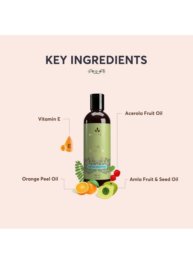 AVIMEE HERBAL زيت شعر الأملا؛ لشعر قوي وطويل وكثيف؛ يحتوي على زيت ثمار الأملا وبذورها؛ 100 مل - Image 5