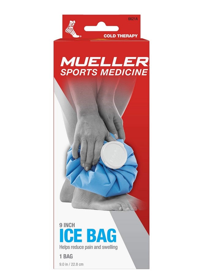 Mueller MUELLER Sports Medicine Reusable Ice Pack, Cold Bag for Injuries and Pain Relief, Cold Therapy, Blue, 9 Inch Bag - Image 5