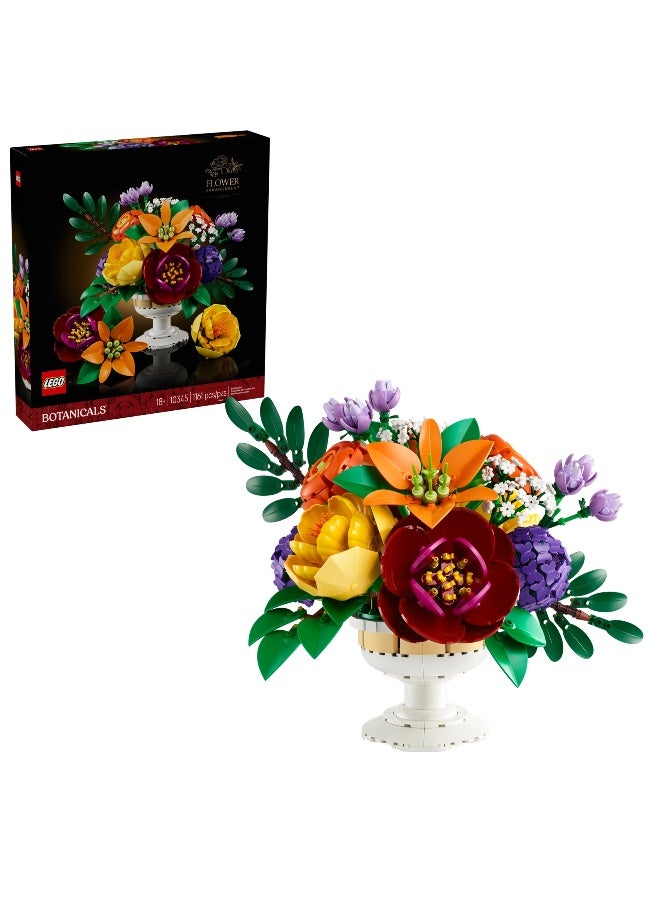 LEGO مجموعة ألعاب بناء LEGO Botanicals لترتيب الزهور ديكور منزلي زهور 10345 (1161 قطعة) - Image 1