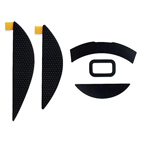 HUYUN USB Mouse Cable Mice Line & feet Replacement for Razer DeathAdder Elite Chroma Multi-Color Gaming Mouse (Grip Tape+feet) - Image 1