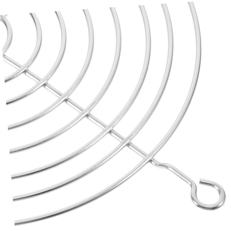 20Pcs Black Metal Mesh Fan Grill with Screws for Computer Case Enhanced Cooling Protection - Image 4