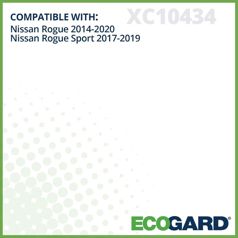ECOGARD XC10434 Cabin Air Filter Fits 2015-2025 Nissan X-Trail, 2016-2024 Renault Koleos, 2022-2024 Logan, 2014-2020 Nissan Rogue, 2017-2022 Rogue Sport, 2017-2023 Qashqai - Image 3