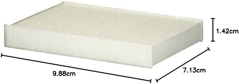 ECOGARD XC10434 Cabin Air Filter Fits 2015-2025 Nissan X-Trail, 2016-2024 Renault Koleos, 2022-2024 Logan, 2014-2020 Nissan Rogue, 2017-2022 Rogue Sport, 2017-2023 Qashqai - Image 5