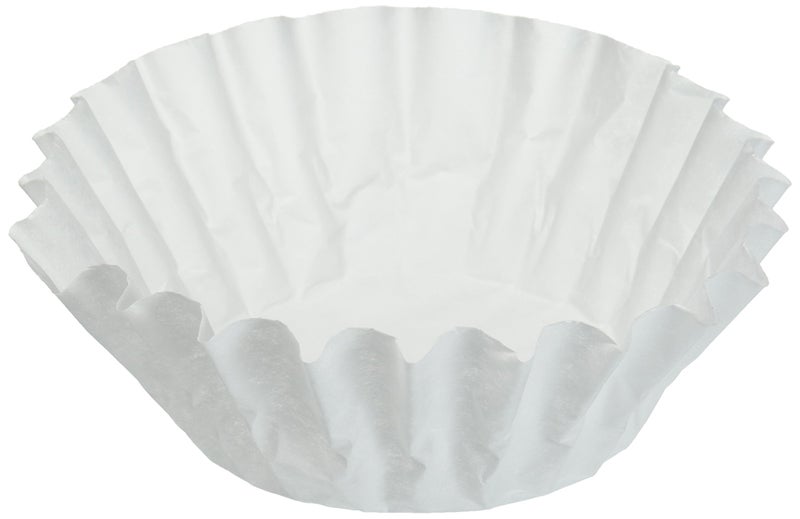 Bunn 500 Paper Regular Coffee Filter for 12-Cup Commercial Brewers (Case of 500) - Image 1