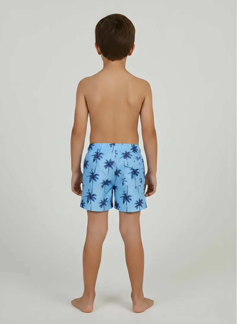 جاست نيتشر شورت سباحة فقاعات النخيل للأطفال