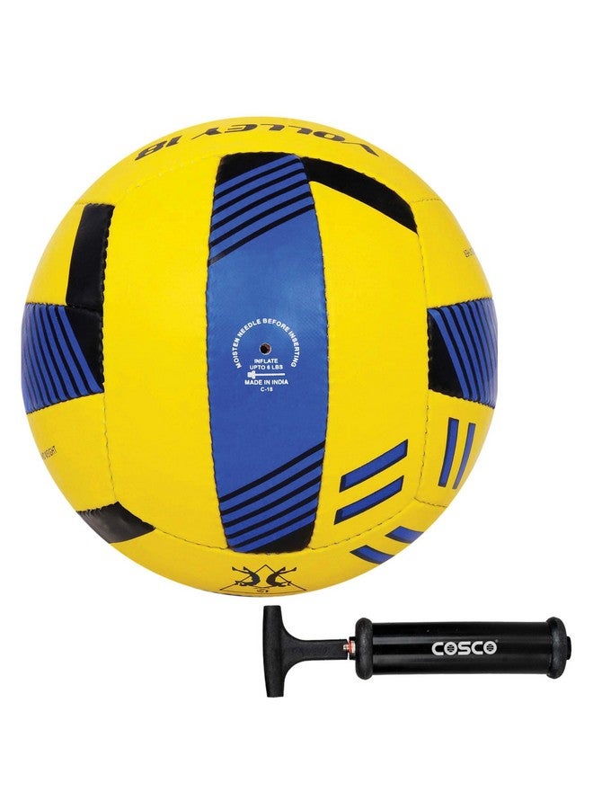 COSCO كرة الطائرة كوسكو فولي 18 مع مضخة يدوية - Image 2