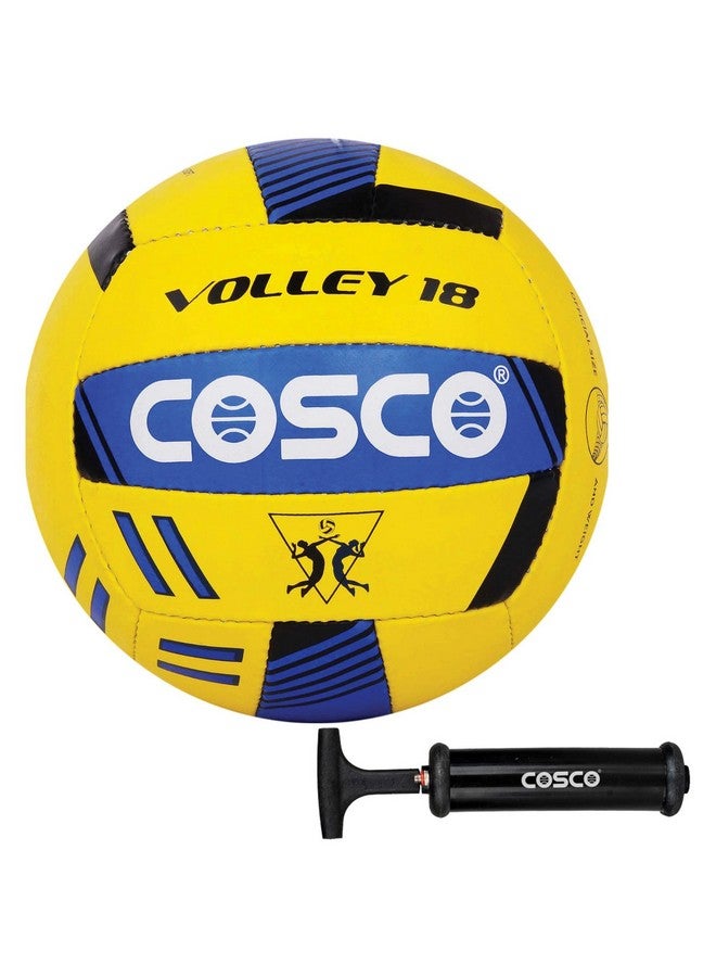 COSCO كرة الطائرة كوسكو فولي 18 مع مضخة يدوية - Image 1