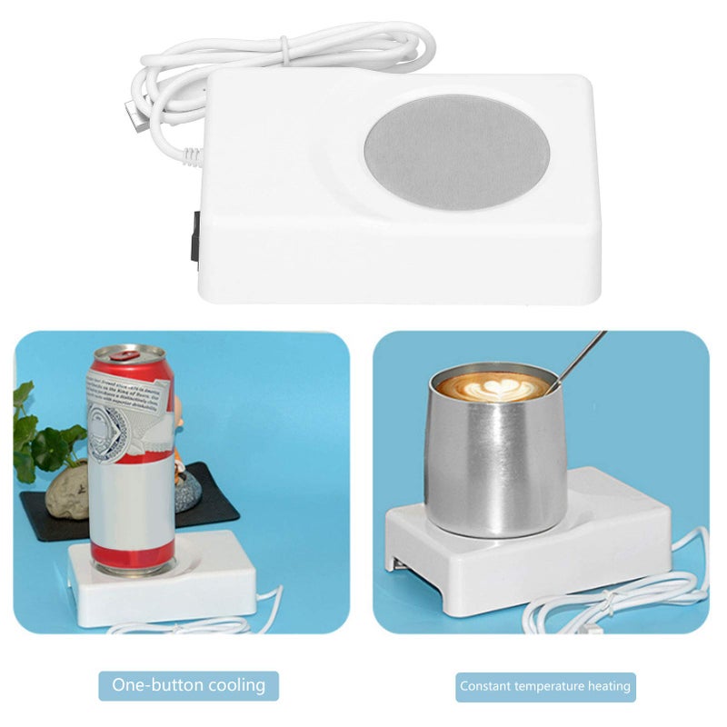 Smart Car Cup Holder Cooler And Warmer Insulated Electric Beverage Mug For Travel Office - Image 5