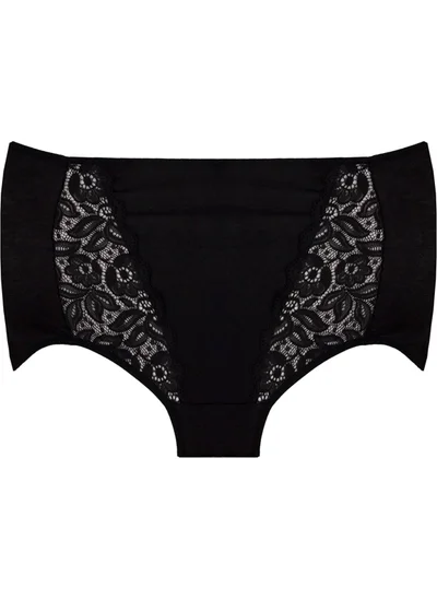 Magic Form 680 Women's Black High Waist Lace Panties