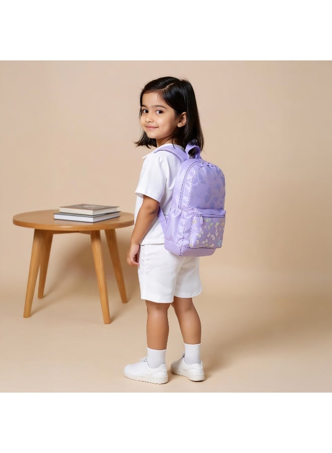 sami_studio 17 Inch Backpack-Butterfly-Collection-2 Cmprt With Zip- (Polyester ) Multicolor \ 43X28X13 - Image 2