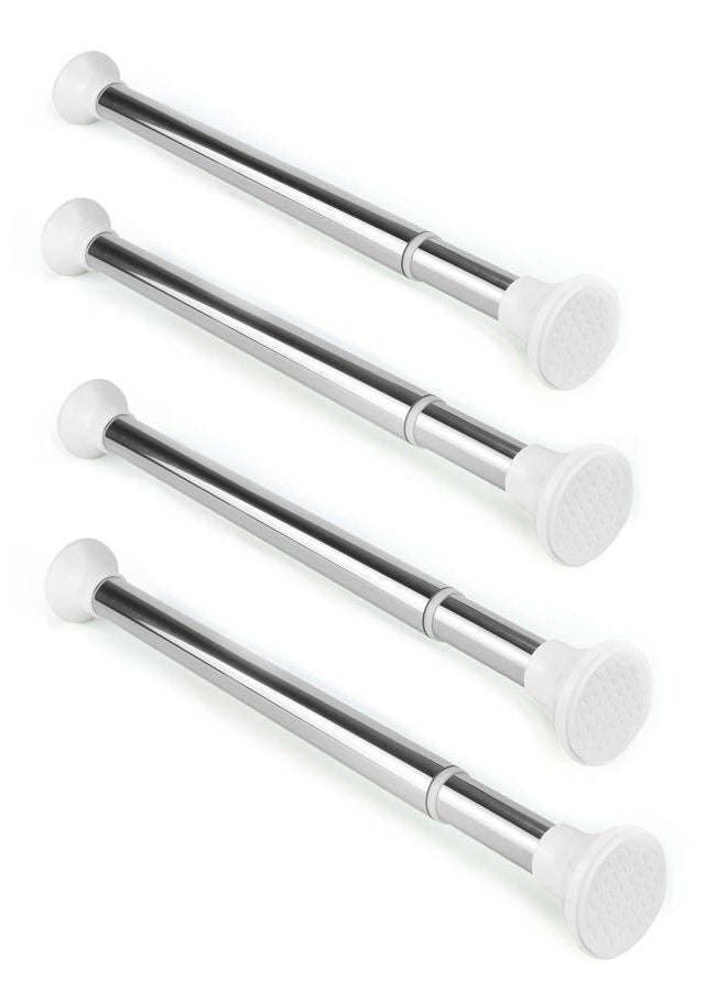 Roe & Moe Deluxe Stainless Steel Telescoping Window Security Guard Bars Prevent Forced Entry - extends from 17–27 inches (4) - Image 4