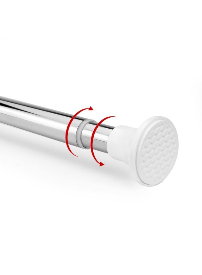 Roe & Moe Deluxe Stainless Steel Telescoping Window Security Guard Bars Prevent Forced Entry - extends from 17–27 inches (4) - Image 3