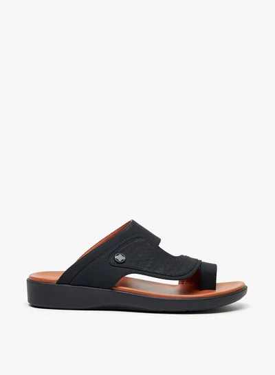 LBL by Shoexpress Men's Textured Slip-On Arabic Sandals