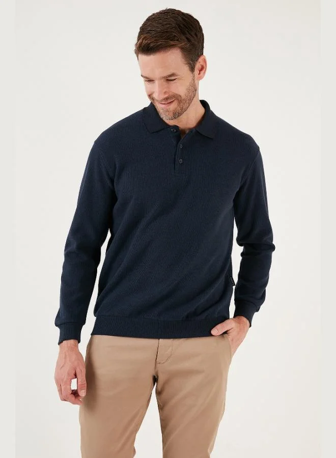 Buratti  Buratti Cotton Blend Regular Fit 2-Pack Polo Shirt Men's POLO COLLAR SWEATER 456223S2 for Men | Best Price UAE