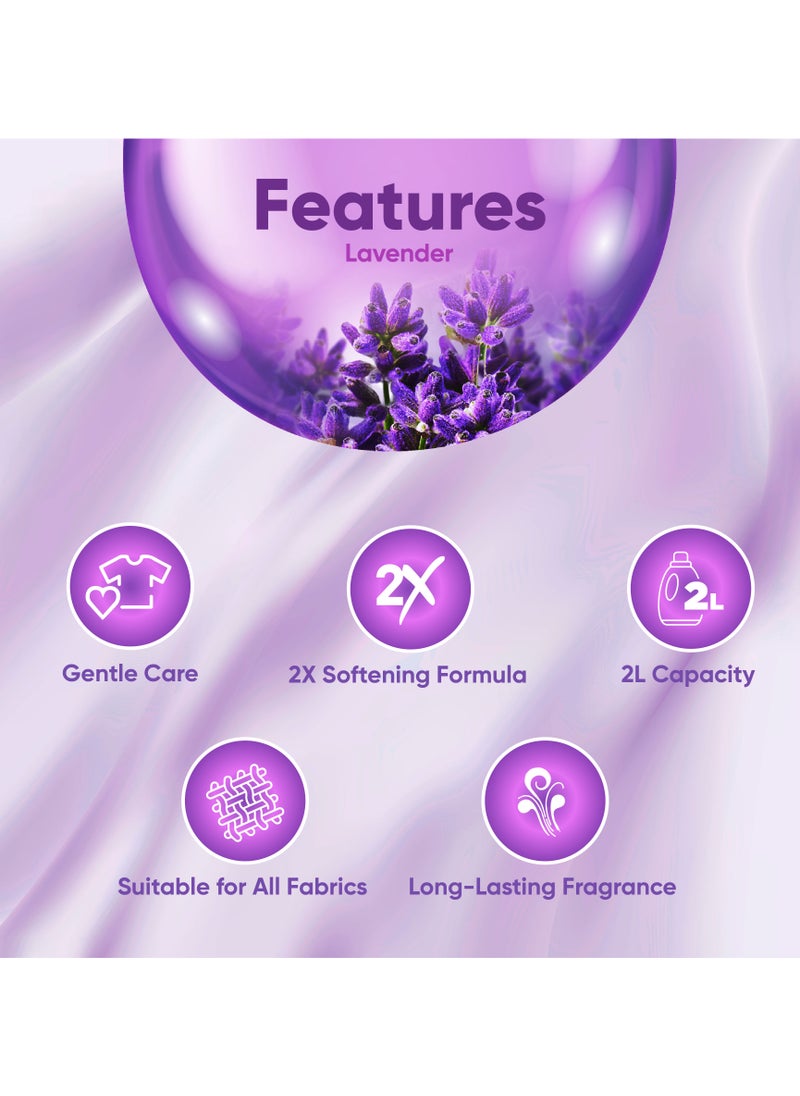 Bcleen Fabric Softener for Super Soft Clothes Lavender 2L  - Image 4