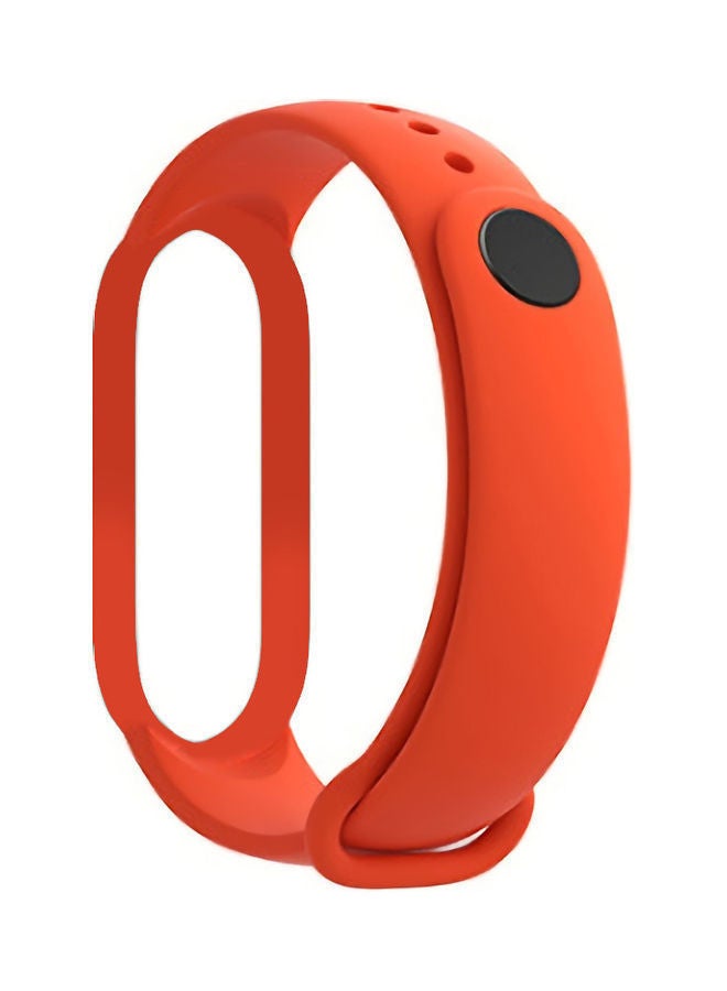 NIBEMINENT Replacement Strap for Xiaomi Mi Band 6 Smartwatch Orange  - Image 1