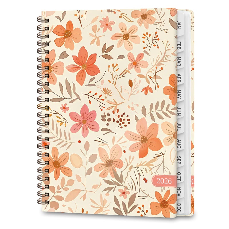 Senyar 2026 Planner, Weekly and Monthly Calendar Planner Book, Jan 2026 - Dec 2026, Planning Agenda for Desk Accessories and School Supplies - A5 (6.3'' x 8.5'') - Image 1