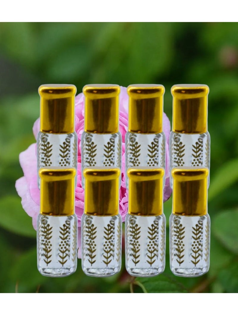 8 Pieces Natural Hollandi Flower Fragrance Perfume Oil 3 Ml