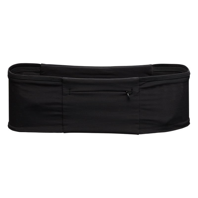Nathan Zipster Max Running Belt, Running Belts for Women and Men, Bounce-Free Waist Pack with Extra Large Zipper Pocket, Smartphone Storage, Walking, Gym, Hiking - Black - Medium - Image 2