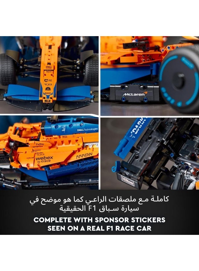 LEGO® Technic McLaren Formula 1™ Race Car 42141 Model Building Kit (1,434 Pieces) - Image 5