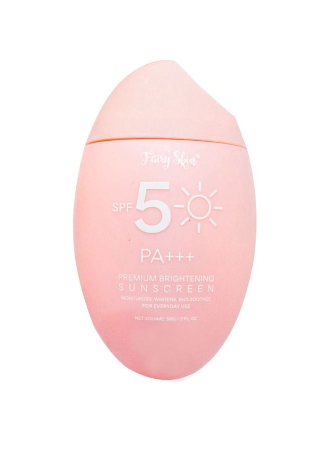 Fairy Skin SPF 50 Premium Brightening Sunscreen  50 grams - Image 1