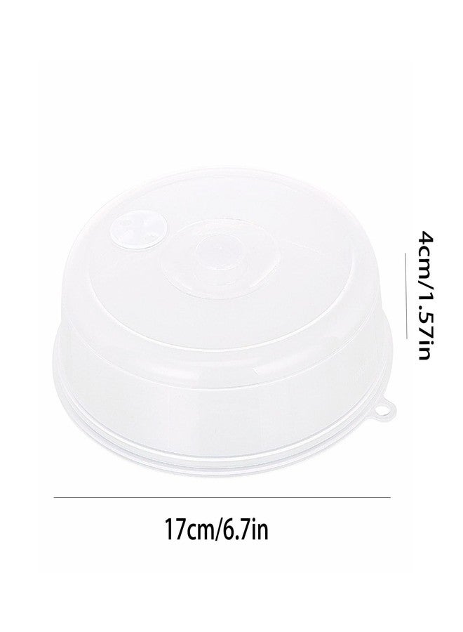 CHEOTIME Microwave Cover For Food, Microwave Splatter Cover Microwaves Lids Foods Covers Lid Plastic Microwaves Food Lid Covering for Splatter Guard shield(Small) - Image 2