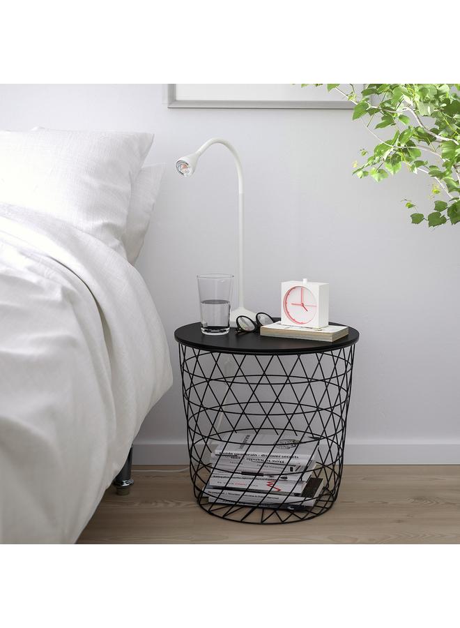 زبون طاولة تخزين، أسود، 44 سم - Image 4