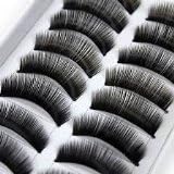 20 Pairs Black Thick Natural Long Makeup False Fake Eyelash Eye Lashes