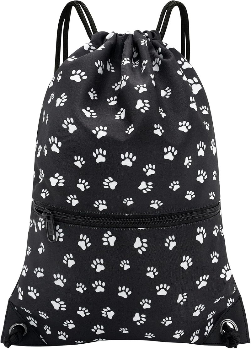 HOLYLUCK Drawstring Backpack Bag Sport Gym Sackpack - Image 1