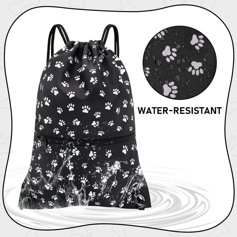 HOLYLUCK Drawstring Backpack Bag Sport Gym Sackpack - Image 3