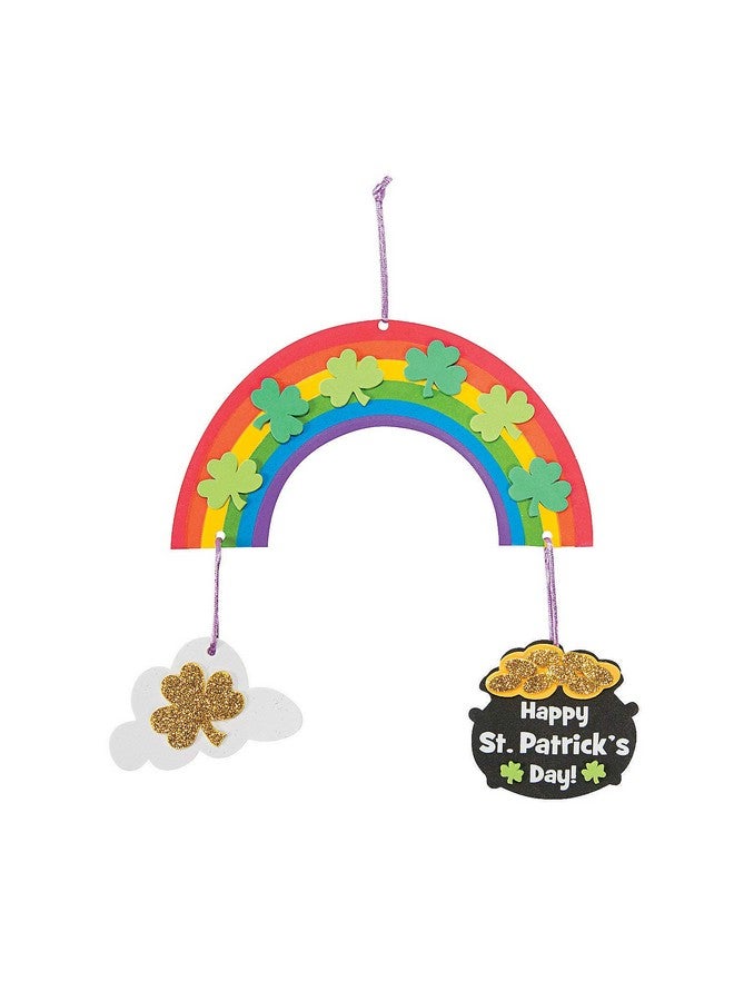 Fun Express St Patrick's Day Mobile Craft Kit - Makes 12 - DIY Crafts for Kids - Image 1